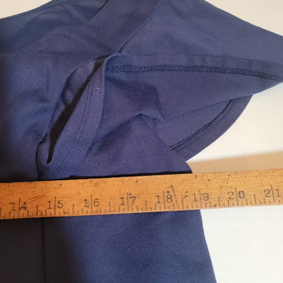 Torrid Navy blue off the shoulder, cap sleeve dress - Picture 4 of 6